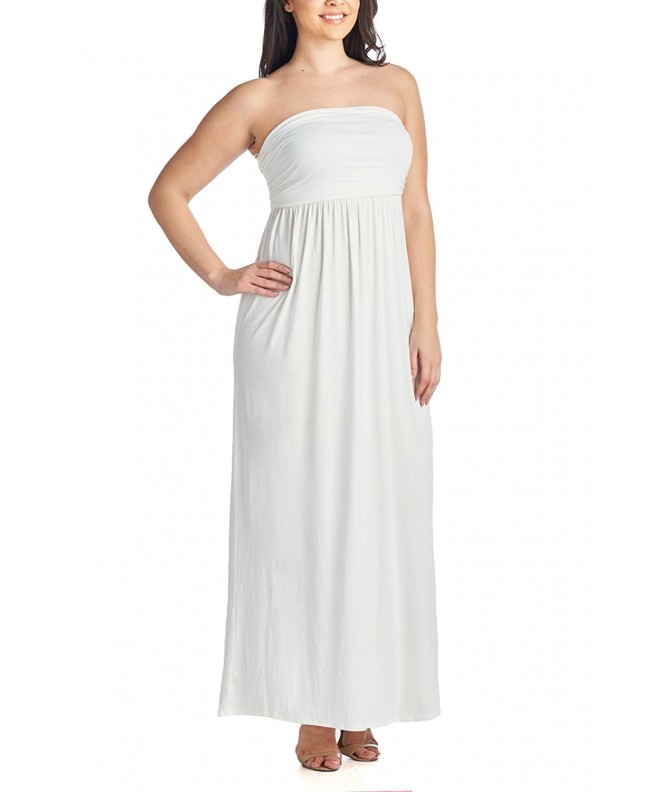 Beachcoco Womens Comfortable Dress White