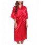 ADORNEVE Kimono Solid colored Bathrobe Nightgown