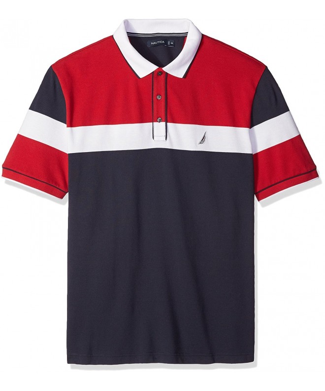 Nautica Short Sleeve Color Block