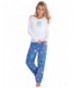PajamaGram Womens Flannel Pajamas Long Sleeved