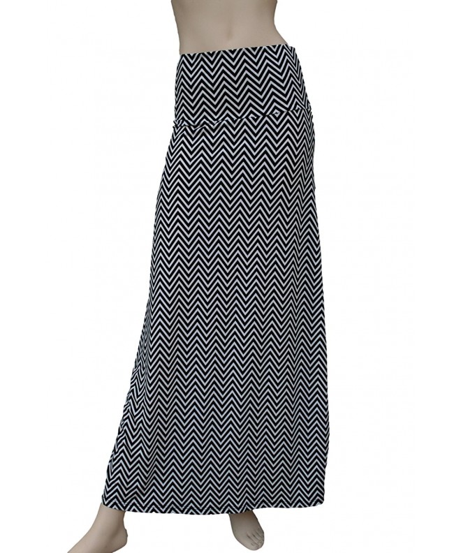 Azules Printed design Skirt Black