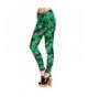 Leggings Shamrocks Printed Graphic Fitness