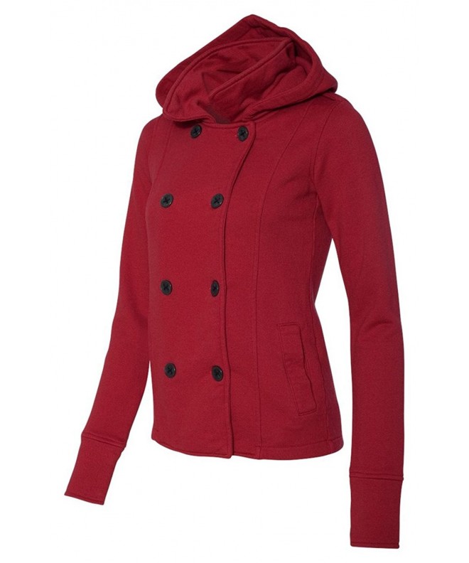 Juniors Textured Fleece Coat PRM350PC