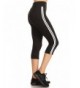 Leggings Mania Cropped Striped Waistband