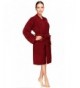 Soft Touch Linen Bathrobe Burgundy