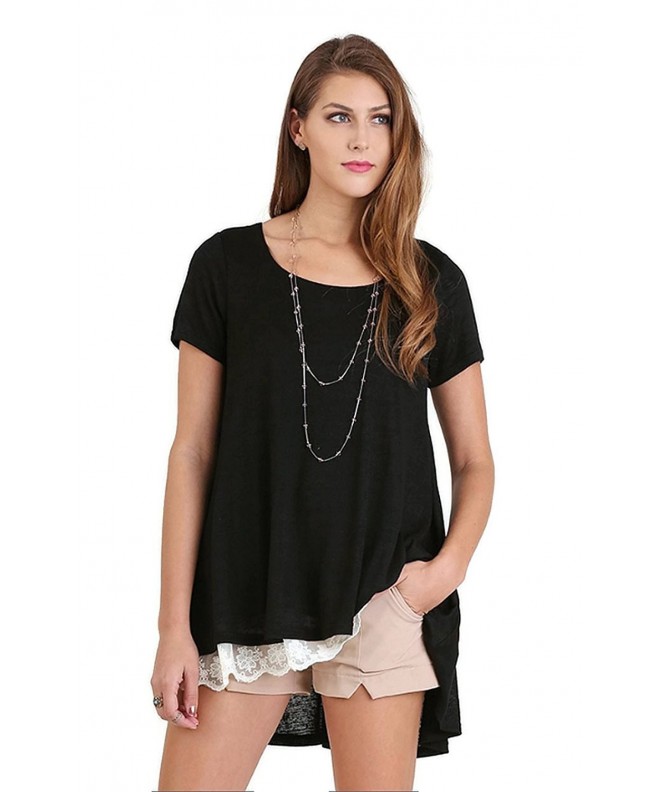 Umgee Boho Chic Tunic Black