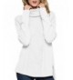 Lacostew Womens Turtle Ribbed Sweater