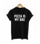 PIZZA Letter Women Casual T shirt