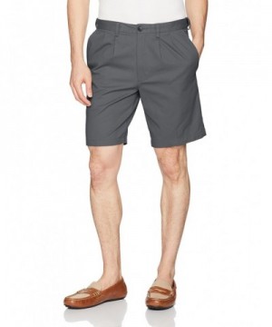 Haggar Stretch Chino Pleat Charcoal