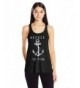 Clementine Womens Refuse Printed Racerback