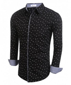 Misakia Polka Sleeve Dress Shirt