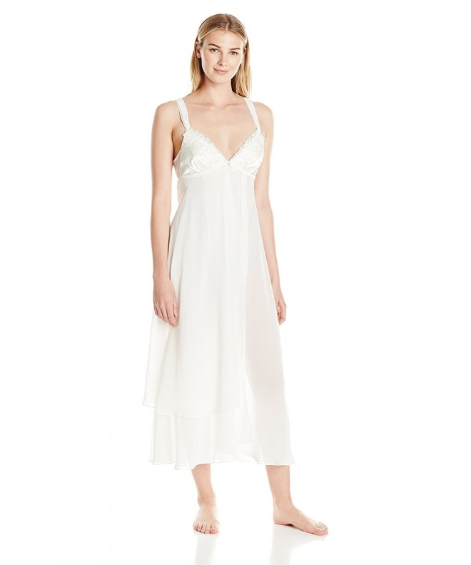 Women's Charlotte Nightgown - Ivory - C51205P6I7P