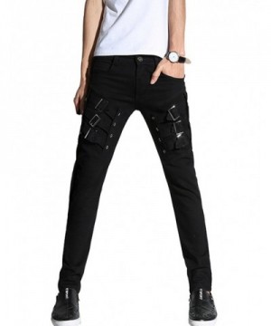 DSDZ Motocycle Skinny Pants Black