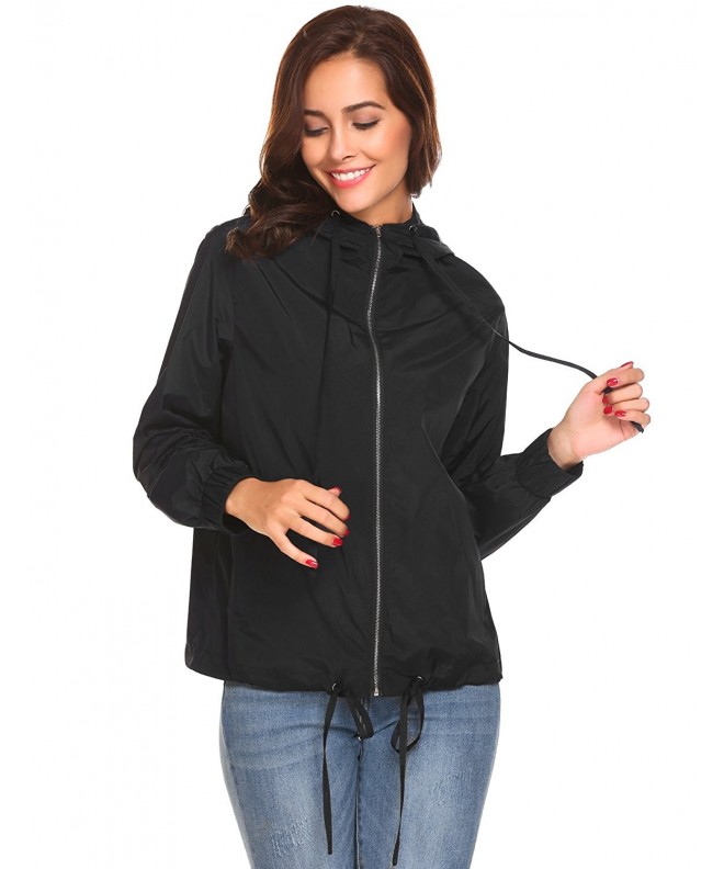 Waterproof Lightweight Breathable Raincoat Hooded
