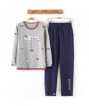 HaloVa Pajamas Sleepwear Sweatshirt Loungewear