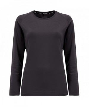 Womens Lightweight Sleeve Running Charcoal