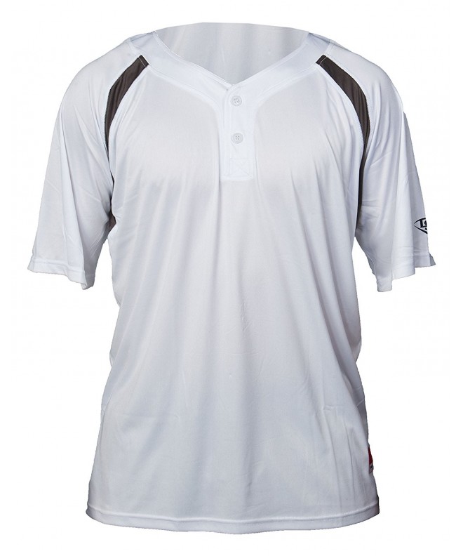 Louisville Slugger 2 Button Henley Sleeve