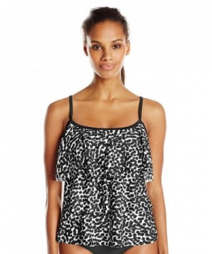 Maxine Hollywood Womens Tierred Tankini