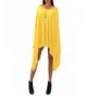 VIVICASTLE Womens Dolman Poncho Yellow