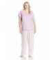 HUE Womens Plus Pajama Lavendula