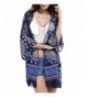 Myosotis510 Womens Sleeve Chiffon Cardigan