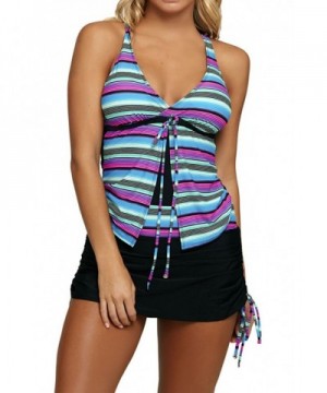 Arainlo Skirtini Swimsuit Swimwear Multicoloured