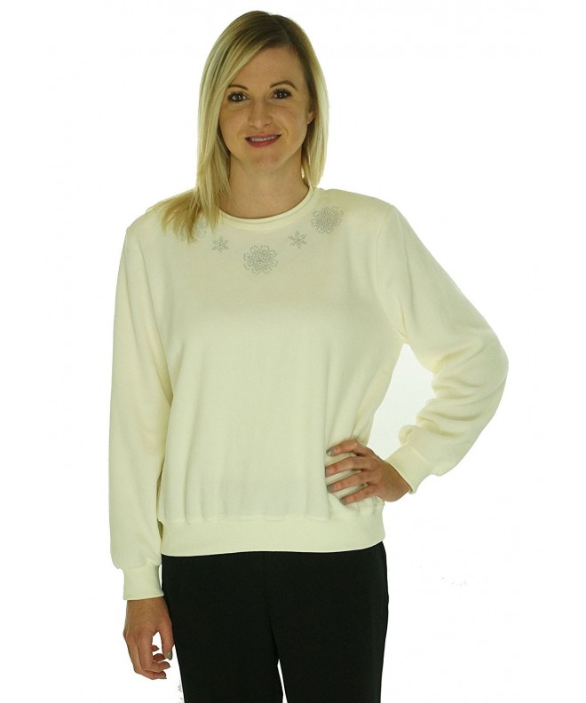 Alfred Dunner Petites Pullover Embellished