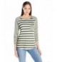 Michael Stars Womens Stripe Raglan