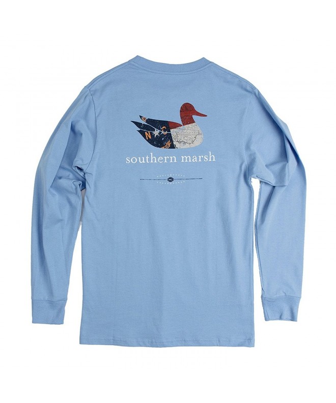 Southern Marsh Collection LS NC Breaker Blue large