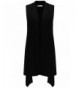 Meaneor Lightweight Open Front Sleeveless Cardigans