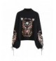 DEZZAL Womens Embroidered Pullover Sweater