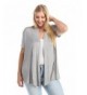 Zenana Womens Short Sleeve Cardigan