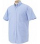 Heusen Short Sleeve Oxford Dress Shirt