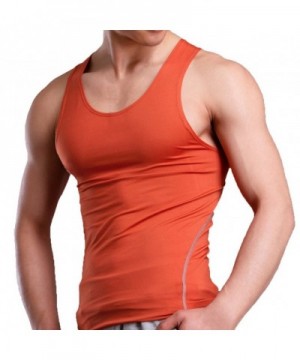 XUDIAN Stretchy Athletic Sleeveless Crew Neck