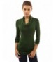 PattyBoutik Womens Tunic Medium Green