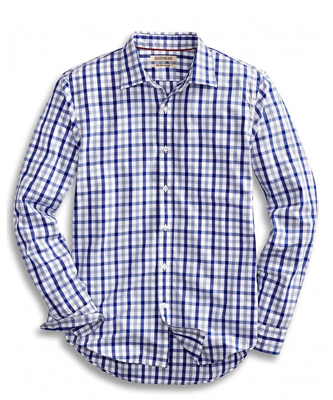 Goodthreads Slim Fit Long Sleeve Checked Shirt