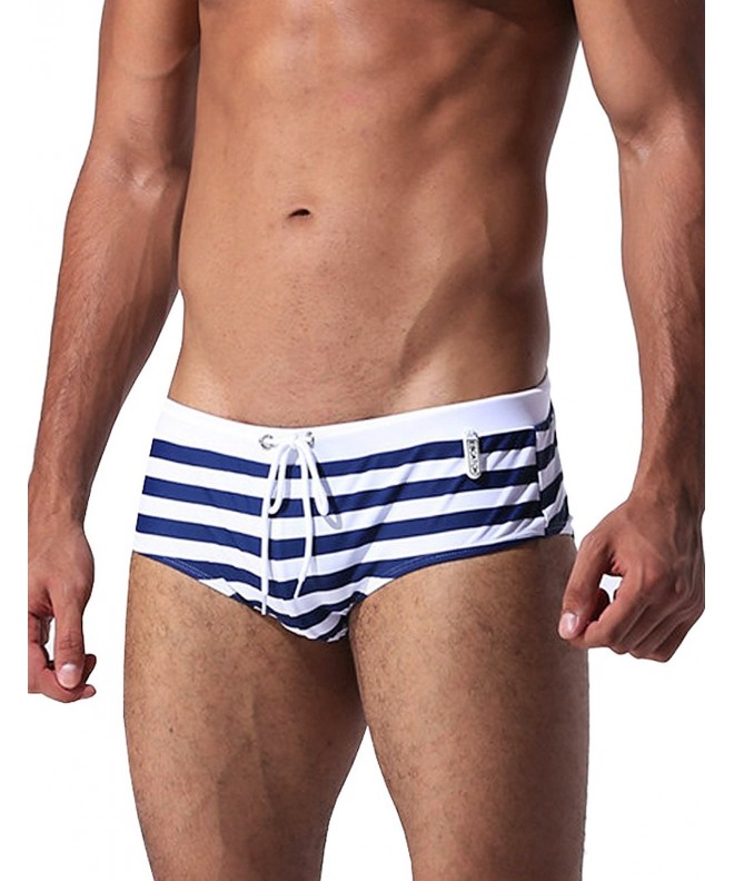 Striped Bikni Briefs Swimsuit Design