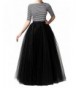 Omelas Women Tulle Length Skirts