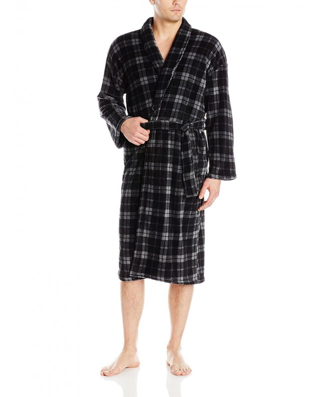 Essentials Seven Apparel Bathrobe Charcoal