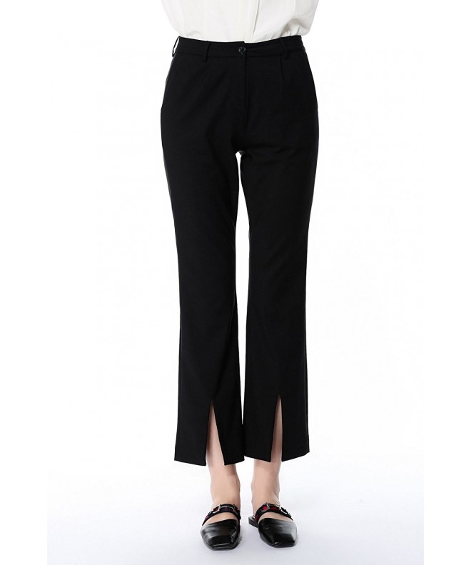 Summer Flared Bottoms Elastic Trousers
