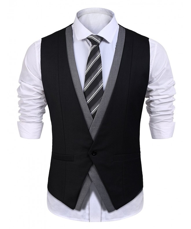 Detailorpin Business Casual Wedding Waistcoat