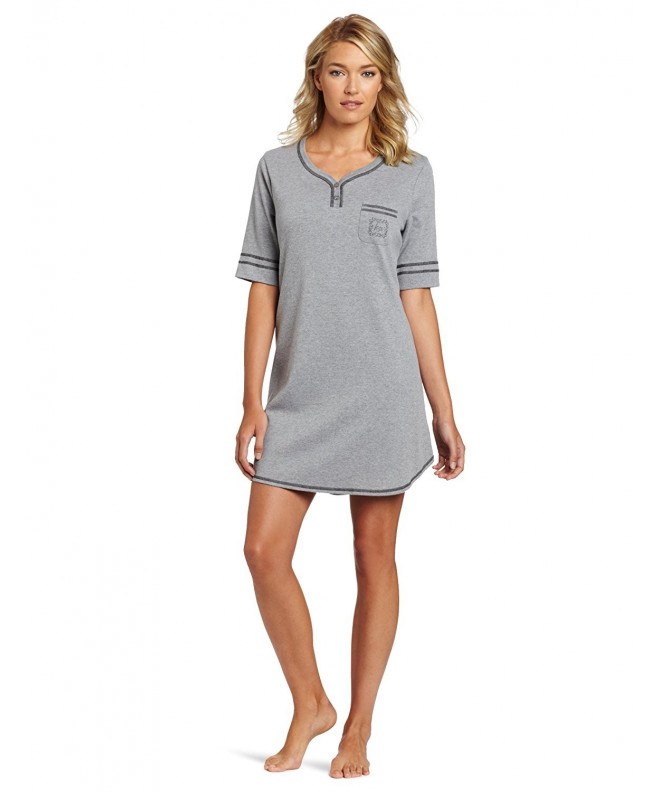 Karen Neuburger Womens Nightshirt Heather