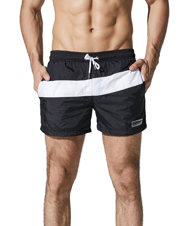 Neleus Beach Board Shorts Pockets