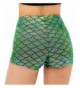 Womens Mermaid Shorts X Large Multicolor