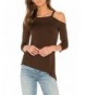 Mippo Fashion Shoulder Pullover Asymmetrical