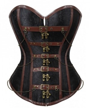 Womens Steampunk Brocade Bustiers 2XL