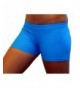 Solid Spandex Shorts Adult Turquoise