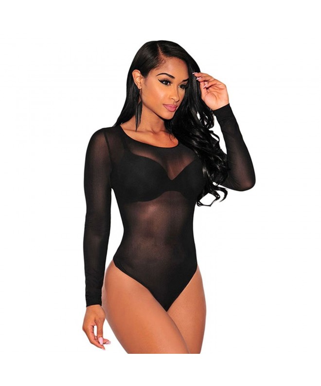 Kalin Clubwear Sleeves Jumpsuit Bodysuit