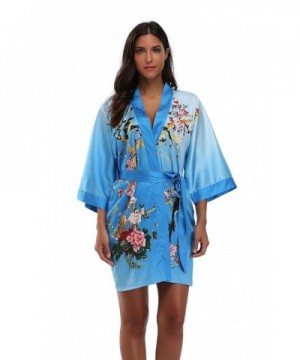 Luvrobes Womens Watercolor Floral Kimono