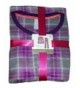 Purple Plaid Design Bottoms Pajama